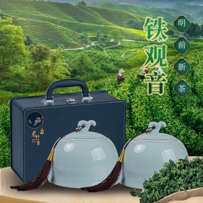 碧螺春2023新茶明前正宗高山绿茶浓香春茶礼盒装！茶叶礼盒装360g