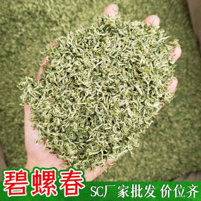 2023新茶明前碧螺春茶 炒青绿茶叶批发货源厂家散装一件代发500g