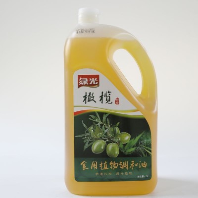 绿光特级初榨橄榄油食用植物调和油5升橄榄油桶装粮油批发食用油