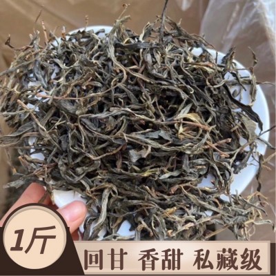 批发云南普洱茶散茶易武山古茶树龄大纯料生茶回甘好散料茶1斤